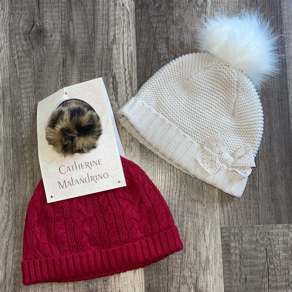 ‼️NEW‼️Catherine Malandrino Girl Hats ⭐️Size 24 MONTHS⭐️